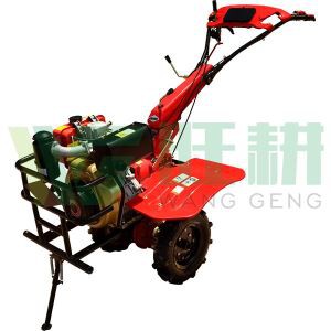 8.8HP Diesel Gear gedreven Tiller met beroemde Kama merken motor