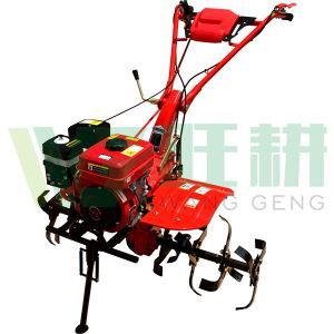 Benzine Gear gedreven frees, landbouw Mini schoffel, helmstok voor harde berg bodem