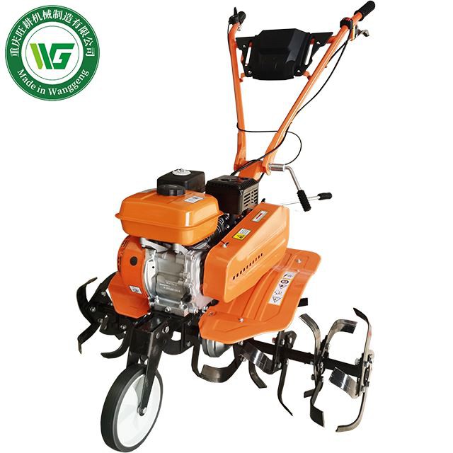 Gasoline Belt Driven Tiller With Front Wheel, Adjustable Agriculture Cultivator