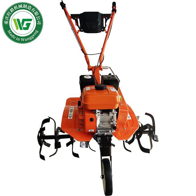 Gasoline Belt Driven Tiller With Front Wheel, Adjustable Agriculture Cultivator
